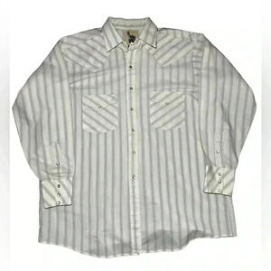 Caballo Loco Western Men's Pearl Snap Button Shirt XL